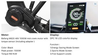 ARES S3 Bike 1000W - 12