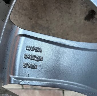 Orig. hliníkové disky Peugeot R17, 5x108 - 12