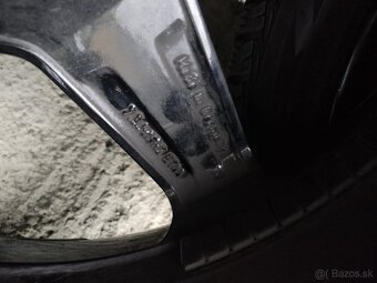 4ks alu disky orig. AMG 5x112 R18 dvojrozmer 7mm pneu - 12