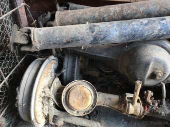 3x náprava Lada Žigula, 2 originál, 1 skracovaná - 12