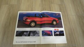 Prospekty Volkswagen / Seat / Porsche 60.-90. léta. - 12