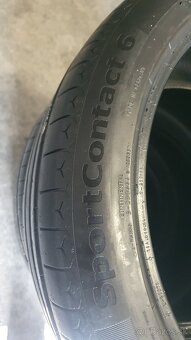 4 kusy letne pneu Continental Sportcontact 6 225/40 ZR19 XL - 12