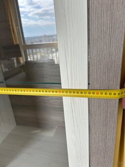Obývacia stena - skrinka pod televízor, skrinka polička - 12