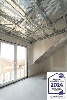 Novostavba nízkoenergetického rodinného dvojdomu, Moldava na - 12