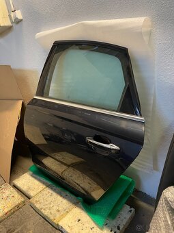 Dvere Audi A6 C7 4G Limo bj 13-18 Moonlight Blue TOP stav - 12