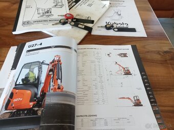 Minibager Bager Kubota u 27 -4 stav nového - 12