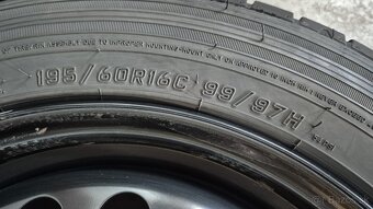 Plechové disky 5x98 r16 ET36,5 Combo/Doblo - 12