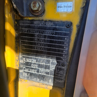 IVECO 16tona EUR 5, hydraulicke celo - 12