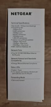 Netgear ProSAFE GS105 GbE switch - 12