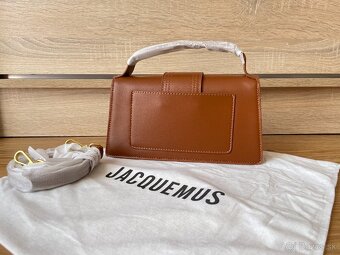 Jacquemus Le Grand Bambino hnedá kabelka - 12