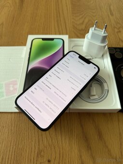 iPhone 14 128 gb Midnight - komplet príslušenstvo, záruka - 12