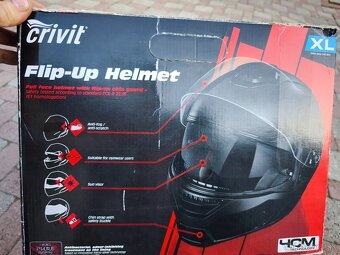 Výklopná prilba/ helma - 12