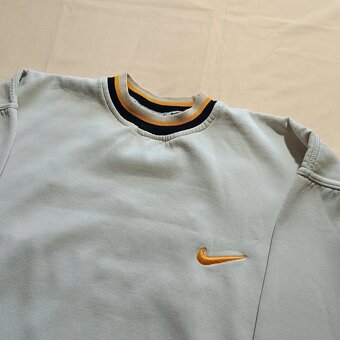 Vintage 90s NIKE Service béžová mikina bez kapucne XL - 12