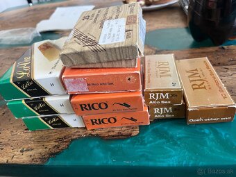 Predám vintage plátky na alt saxofón 70/80 roky usa - 12