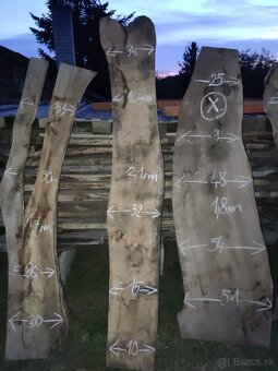 Orechove dosky, fosne, rezivo - 12