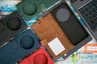 Dvojfarebné zatváracie puzdro pre Xiaomi, Redmi, Poco - 12