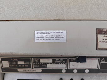 Retro počítač HP 2621B terminal, 1983 rok, TESTED  - 12