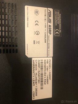Notebook Asus A9RP - 12