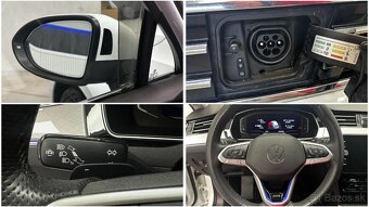 VW Passat Kombi GTE 1.4 TSI 160kw MATRIX LED,NELAKOVANÉ - 12