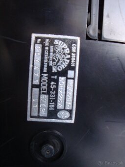 Tesla HC09, Supraphon - model GZ090 - 12
