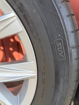 Originál kolesa VW Tiguan 235/55R18 elektróny 7Jx18 ET43 - 12