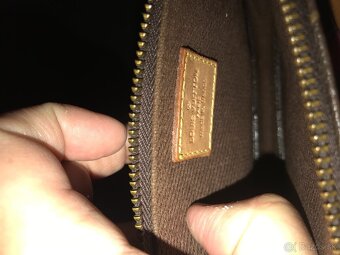 LOUIS VUITTON originál monogram canvas kabelka - 12