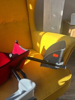 Detská sedačka na bicykel + chrániče na nôžky grátis - 12