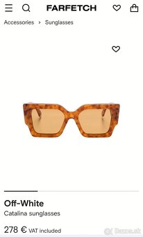 Off white slnečné okuliare - 12