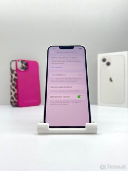 iPhone 13 WHITE 128GB TOP STAV NOVÁ BATÉRIA 100% - 12