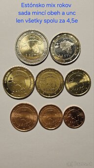 OBEHOVÉ a UNC sady euromincí - 12
