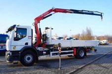 0124 Renault C320 P - 4x2 – Valník + HR-FASSI – EURO 6  - 12