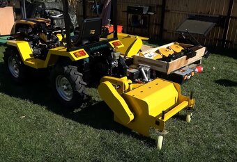 Minitraktor GARDEN T18 4x4,18HP benzín - 12