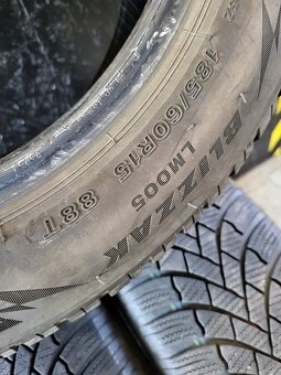 185/60 R15 Bridgestone  zimne pneumatiky - 12