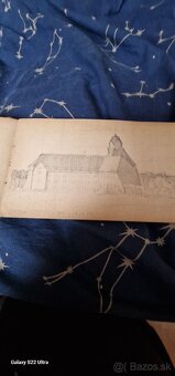 Starý Nemecký skicár 1910 - 12