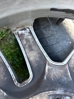 17" ALU disky original BMW 5x120 + letné 235/65 r17 - 12