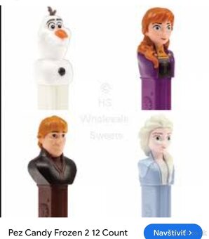 PEZ OBALY  DISPENSER  BONBONY BOX - 12