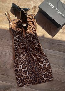 Dámske šaty leopard Dolce Gabbana - 12