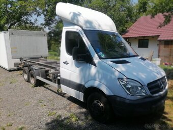 Mercedes Sprinter 518  mini ťahač  special 3 nápravy - 12