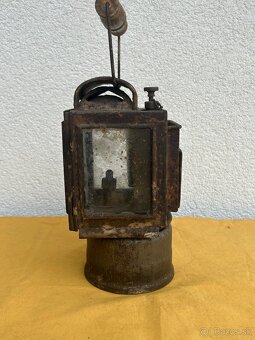 Nemecke kovové karbidove Lampi - 12