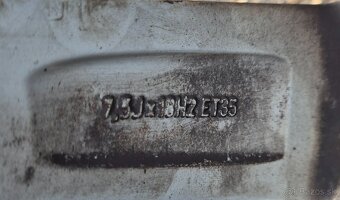 Predám elektróny 5x112r18 originál VW GROUP - 12
