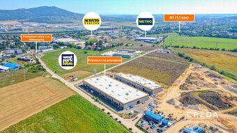 CREDA | prenájom moderné obchodné sklady v Squarebizz, Lužia - 12