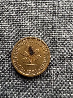 Nemecko - 5 Pfennig 3 ks, 2 Pf. 2 ks, 1 Pfennig 3 ks = 8 ks - 12