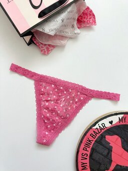Victoria’s Secret Pink tanga nohavičky S - 12