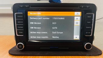 Rádio RNS 510 - VW / Škoda - RNS510 - DAB, LED, SSD - 12