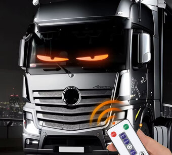 2x Led oci na kamion / Truck Devil Eye LED Matrix panel - 12