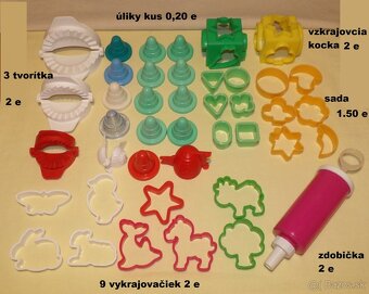 RETRO FORMIČKY, KOŠÍČKY, ORIEŠKY, VYKRAJOVAČKY, TRUBIČKY - 12