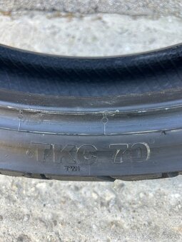 CONTINENTAL TKC 70, 120/70/R19,DOT4522,PREDNÁ PNEU BMW1200GS - 12