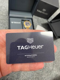 LUXUSNE HODINKY TAG HEUER AQUARACER CALIBRE 5 18kZLATY BEZEL - 12