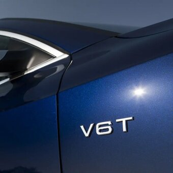 Napis logo AUDI V6T V8T oznacenie na blatnik - 12