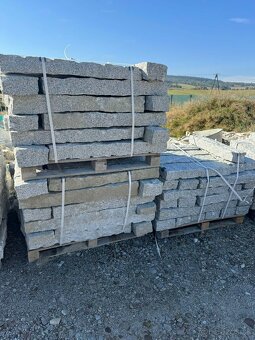 Zulove obrubniky stiepane sive 10/20/40 - 12